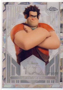 2023 Topps Disney Cromo 100 Años Diamante Ola Paralelo 20 Wreck It Ralph 35/100 - Imagen 1 de 1