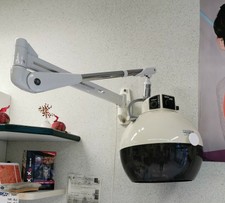 CASCO PER CAPELLI CON BRACCIO A MURO PROFESSIONALE PER PARRUCCHIERE