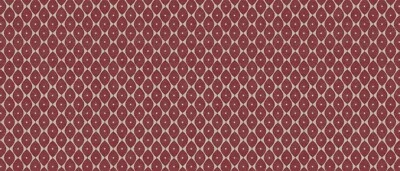 Red Abstract Leaves Pvc Wipe Clean Vinyl Tablecloth - Image 1 of 2