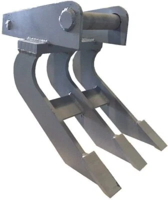 Roderechen MS01 Wurzelreche Feinwurzelschneide Minibagger Rechen Breite 30cm - Bild 1 von 3