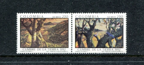 Colombia C852, MNH, Earth Summit 1992 x23563 Cover