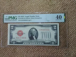 EXTREMELY SUPER RARE PMG TITLE ERROR 1928 SERIES G $2 TWO DOLLAR BANKNOTE - Picture 1 of 4