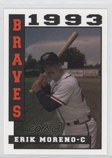 1993 Sport Pro Idaho Falls Braves Erik Moreno #6