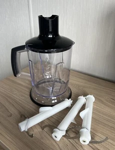 Crack Braun MQS601 1.25l Jug Chopper 3 Ice Knives MQ40 MultiQuick 7 9 Blender - Picture 1 of 6