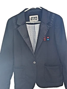 Young Boys Star Wars Darth Vader Suit Jacket Sz L - Picture 1 of 7