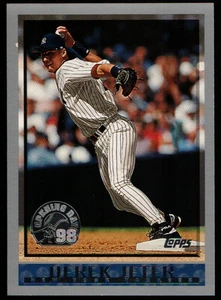 Derek Jeter 1998 Topps Opening Day #83 New York Yankees - Foto 1 di 2