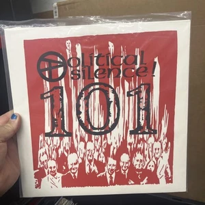 Political Silence 101 US Punk Rock 1987 Red File Records Super Rare - Picture 1 of 3
