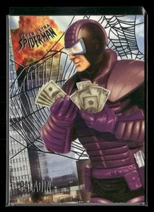 2017 Fleer Ultra Marvel Spider-Man #35 Paladin Silver Web - Picture 1 of 2