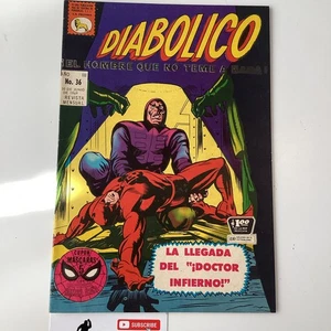 1969 Spanish Comics Diabolico #36 Dr. Infierno Doctor Doom La Prensa México - Imagen 1 de 7