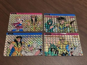 Juego de 4 tarjetas PP Saint Seiya Carddass Kira, Miro, Deathmask, Mu, Excelente C - Imagen 1 de 7
