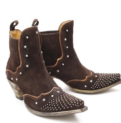 Botines Old Gringo Choco Minot para mujer 9 B Yippee Ki Yay Collect Foto 1 de 4