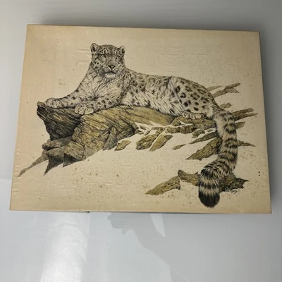 VTG 1977 Springbok Puzzle The Snow Leopard PZL4101 – Rare Animal Relief Effort - Image 1 of 4