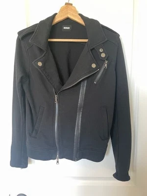 Hudson Damas Chaqueta Negra, Cremalleras, Talla M Foto 1 de 4