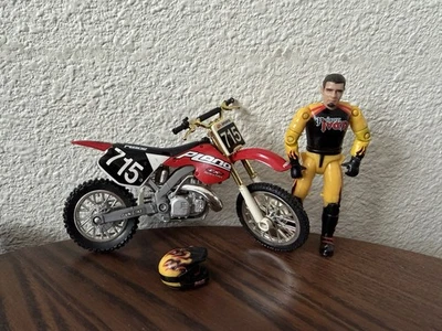 Road Champs Ivan Tedesco #715 2000 veneno moto de cross figura de juguete motocross MX raro Foto 1 de 4