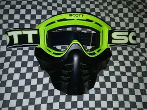 Vintage SCOTT  goggles/mask / face guard ,mx,ama, motocross, helmet, visor  - Picture 1 of 14