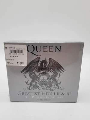 Queen CD платиновая коллекция лучшие хиты I II и III рок 3CD набор запечатанный - Изображение 1 из 4