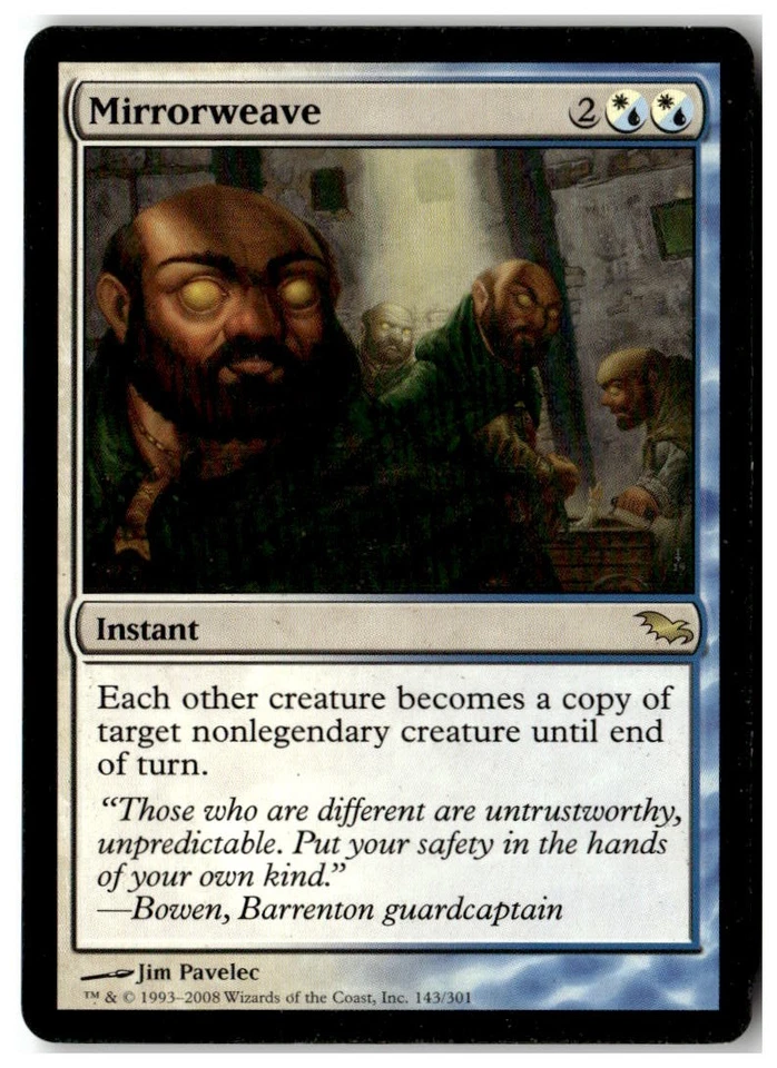 MTG Mirrorweave - Shadowmoor Heavily Played English - Image 1 of 2