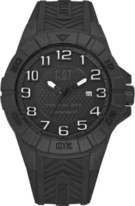 CAT Caterpillar Special Ops 1 Carbon Fiber Black Men's Date Watch K212121111 - Picture 1 of 1