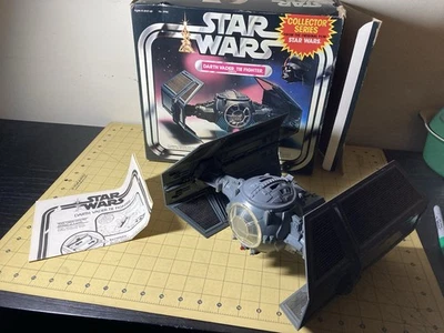Star Wars Darth Vader Tie Fighter винтажный 1978-83 коллекционная серия Kenner с коробкой - Изображение 1 из 4