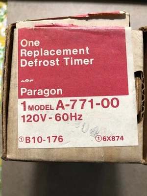 Таймер размораживания Paragon # A-771-00, заменяет разные - Холодильник - Изображение 1 из 4