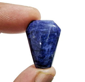 29 Crt Fantástica Sodalita Piedras Preciosas Sueltas Forma Ataúd Cabujón Fabricación de Joyas - Imagen 1 de 7