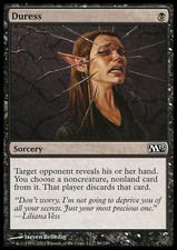 MTG Duress FOIL-Duress-m13-Magic