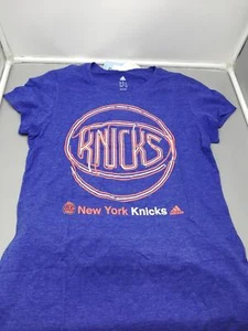 NBA New York Knicks Adult Women Last Stop Tee Cap sleeve Tee, X-Large, Blue He.. - Bild 1 von 1