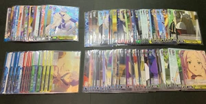 Weiss Schwarz Funeral Freelen 101 Card Set R×25 U×31 C×32 CR×13 - Picture 1 of 5