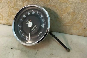 VELOCÍMETRO USADO SMITHS 120 MPH TRIP RESET Wolseley 6/110 15/60 # SN5420/00 - Imagen 1 de 7