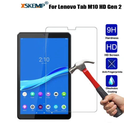 Protector de pantalla de vidrio templado protector para Lenovo Tab M10 HD Gen 2 9H nuevo Foto 1 de 4
