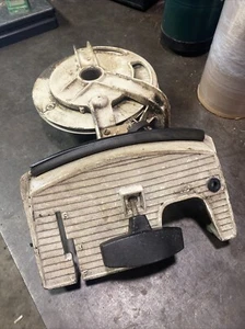 60s 70s Sears Ted Williams 7.5 HP Outboard Recoil Starter Pull  W Faceplate - Picture 1 of 9