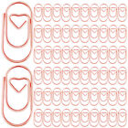 200 Heart Paper Clips Metal Clamps Small Cute Paperclips