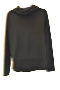 Women's Long Sleeve Shirt by Iris Size Large Black in Color - Picture 1 of 18