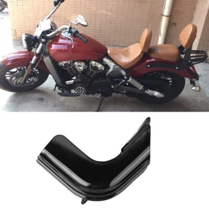 Schwarz Motorrad Kühlmittelschlauch Abdeckung Zubehör Dekor für Indian Scout - Bild 1 von 8