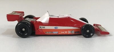 Coche de carreras vintage Tomica 1978 Ferrari 312 T3 TOMY F59 diecast 1:55 rojo Michelin Foto 1 de 4