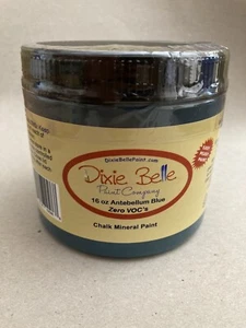 Dixie Belle Chalk Mineral Paint - Antebellum Blue - 16oz / 473ml - Picture 1 of 2