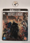 Justice League 4K UHD Ultra HD + Blu-ray Limited Comic Cover Edition Steelbook
