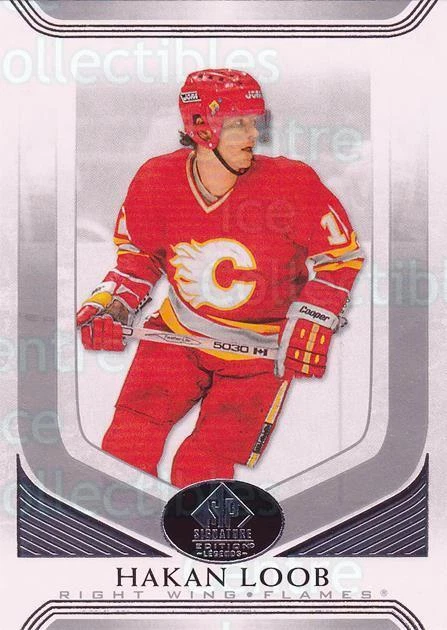 2020-21 SP Signature Edition Legends #168 Hakan Loob - Image 1 of 1