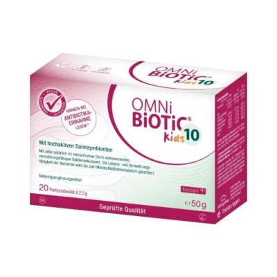 INSTITUT ALLERGOSAN DEUTSCHLAND (PRIVAT) GMBH OMNI BiOTiC 10 Kids 2,5 g Pulver 20 ST PZN 18854429