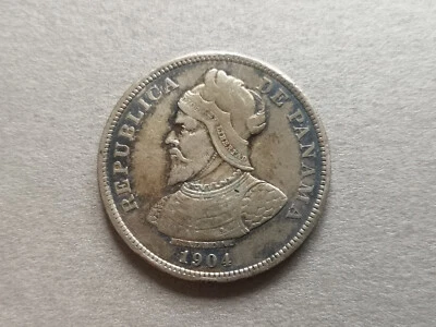 Republica De Panama,50 Centesimos 1904 - Image 1 of 3