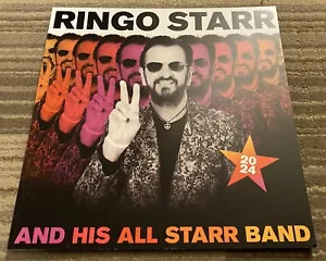 OFFICIAL RINGO STARR AND HIS ALL STARR BAND 2024 TOUR BOOK PROGRAM RYMAN - Imagen 1 de 12