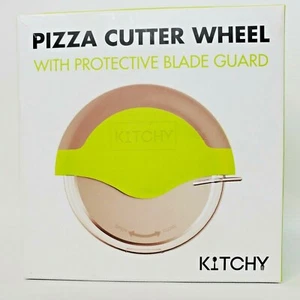 Rueda cortadora de pizza kitchy con protector de hoja, súper afilada y fácil de limpiar - Imagen 1 de 5