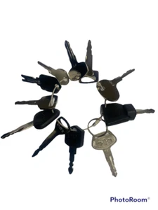 11 Schlüssel Gabelstapler Set Yale Katze Sekretärin Komatsu Toyota Doosan Nissan - Bild 1 von 1