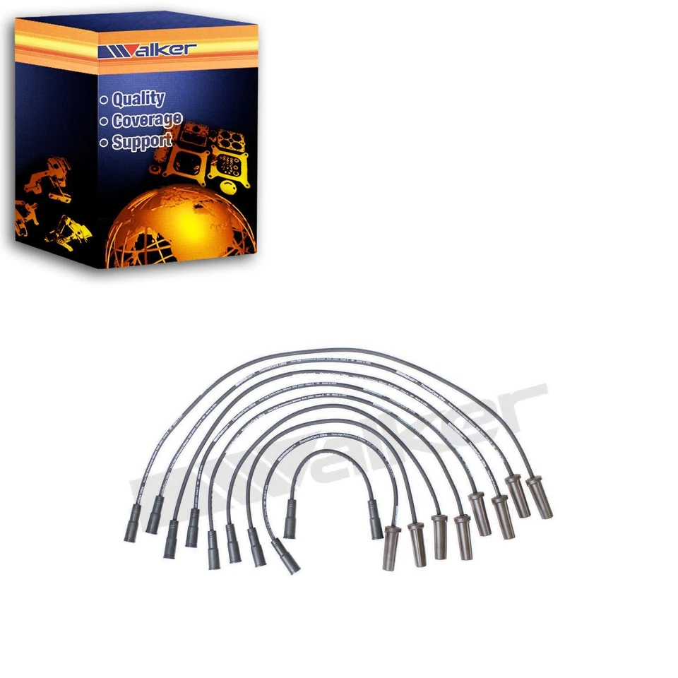 Walker Spark 插头电线套装适用于 1996 - 1999 年雪佛兰 K2500 Suburban 7.4L V8 — 第 1/1 张图片