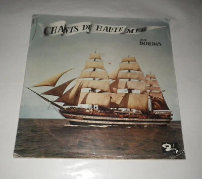 disque chants de haute mer avec bordas chants de marine à voile 33 tours vinyl - Photo 1/2