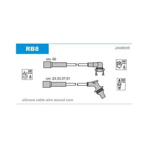 IGNITION CABLE KIT JANMOR RB8 FOR RENAULT - Picture 1 of 2