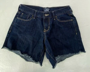 Pantalones Cortos Old Navy Para Mujer The Flirt Corte Talla 2 Regular Azul Lavado Oscuro - Imagen 1 de 9