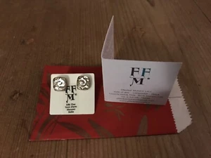 Ohrringe Murano silber und goldfarben - Bild 1 von 2