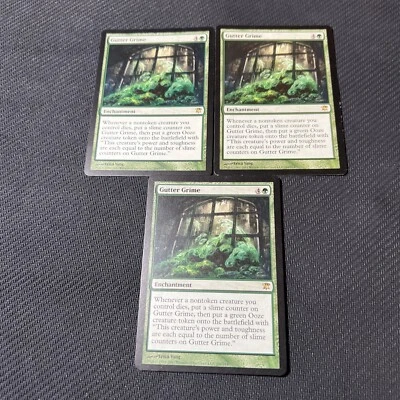 Gutter Grime Magic The Gathering Mtg Rare Innistrad Card 3 - Image 1 of 4