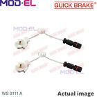 Warning Contact Brake Pad Wear For Mercedes-Benz 190 124/T-Model/Break 1.8L 4Cyl